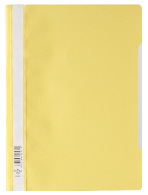 SNELHECHTER DURABLE A4 PP GEEL