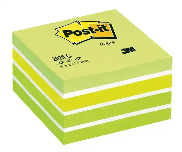 MEMOBLOK POST-IT 2028 76X76MM KUBUS