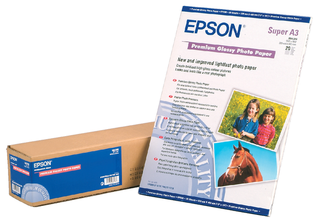 FOTOPAPIER EPSON S041315 A3 255GR GLANS