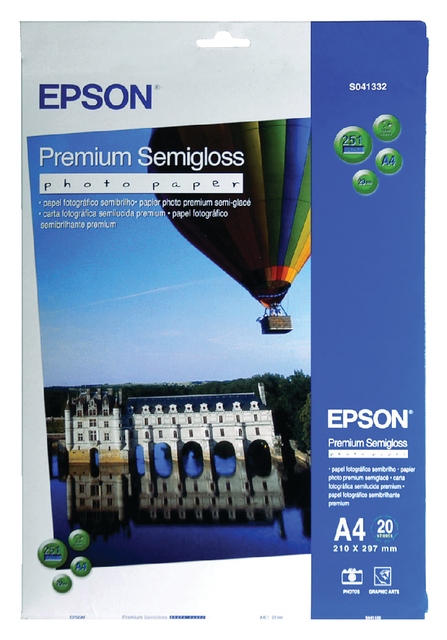 FOTOPAPIER EPSON S041332 A4 251GR MAT