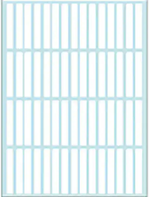 ETIKET HERMA 2300 5X35MM WIT 1920STUKS