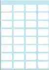 ETIKET HERMA 3640 12X19MM WIT 224STUKS