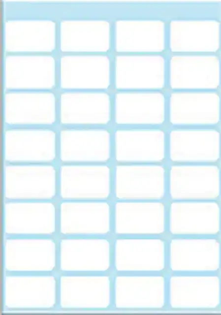 ETIKET HERMA 3640 12X19MM WIT 224STUKS