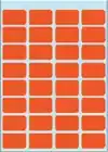 ETIKET HERMA 3642 12X19MM ROOD 160STUKS