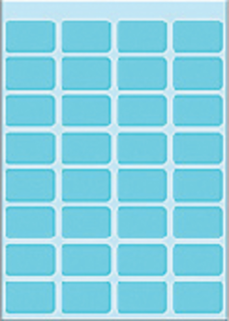 ETIKET HERMA 3643 12X19MM BLAUW