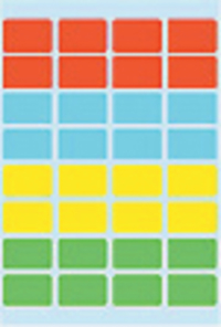 ETIKET HERMA 3631 12X19MM ASSORTI