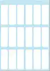 ETIKET HERMA 3650 12X34MM WIT 126STUKS