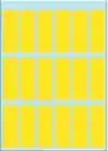 ETIKET HERMA 3651 12X34MM GEEL 90STUKS