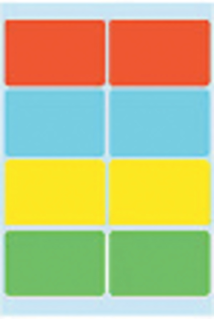 ETIKET HERMA 3681 26X40MM ASSORTI