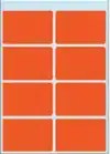 ETIKET HERMA 3692 26X40MM ROOD 40STUKS