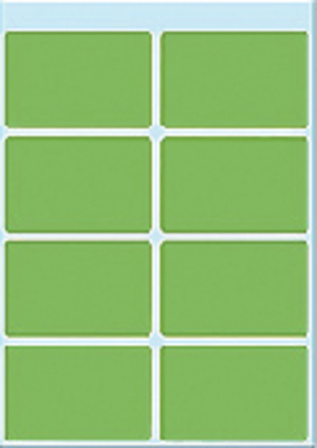ETIKET HERMA 3695 26X40MM GROEN 40STUKS