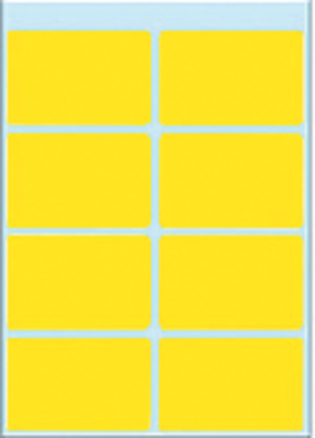 ETIKET HERMA 3691 26X40MM GEEL 40STUKS