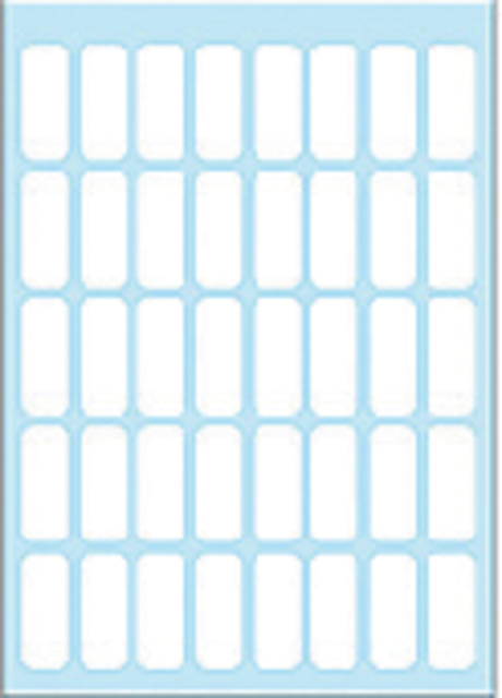 ETIKET HERMA 3721 8X20MM WIT 280 STUKS