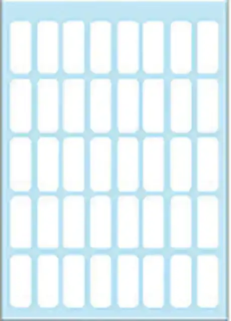 ETIKET HERMA 3721 8X20MM WIT 280 STUKS