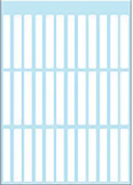 ETIKET HERMA 3735 5X35MM WIT 252 STUKS
