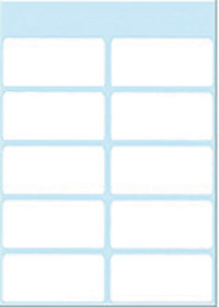 ETIKET HERMA 3738 19X40MM WIT 70 STUKS