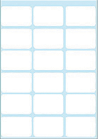 ETIKET HERMA 3746 17X26MM WIT 126 STUKS
