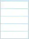 ETIKET HERMA 3750 21X80MM WIT 35 STUKS