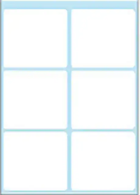 ETIKET HERMA 3753 36X40MM WIT 42 STUKS