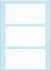 ETIKET HERMA 3757 34X67MM WIT 21 STUKS