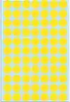 ETIKET HERMA 2231 ROND 13MM GEEL