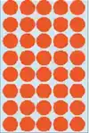 ETIKET HERMA 2252 ROND 19MM ROOD