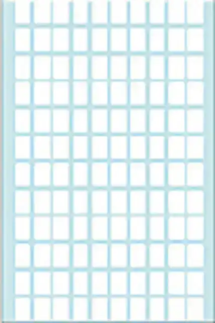 ETIKET HERMA 2310 8X12MM WIT 3840STUKS