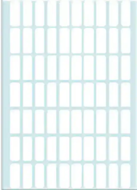 ETIKET HERMA 2320 8X20MM WIT 2240STUKS