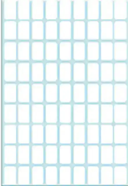 ETIKET HERMA 2330 10X16MM WIT 2592STUKS
