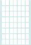 ETIKET HERMA 2340 12X18MM WIT 1792STUKS