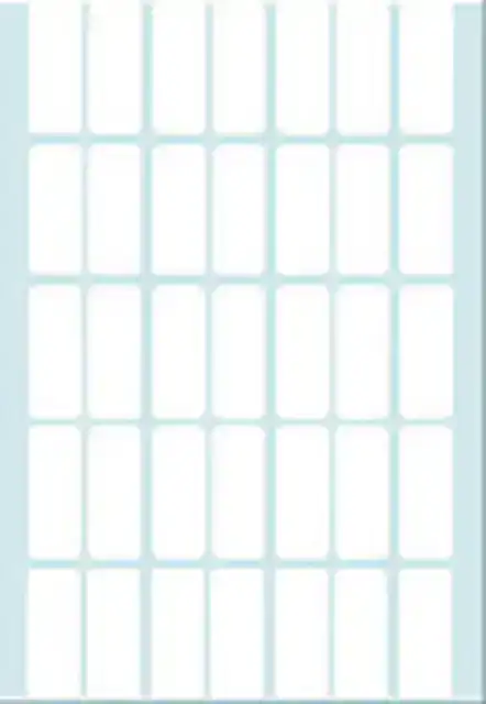 ETIKET HERMA 2350 12X30MM WIT 1120STUKS