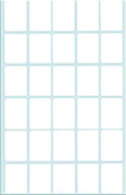 ETIKET HERMA 2390 19X27MM WIT 960STUKS