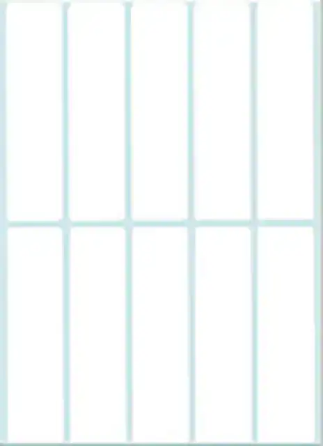 ETIKET HERMA 2420 20X75MM WIT 320STUKS