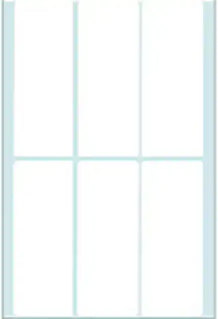 ETIKET HERMA 2540 32X83MM WIT 192STUKS