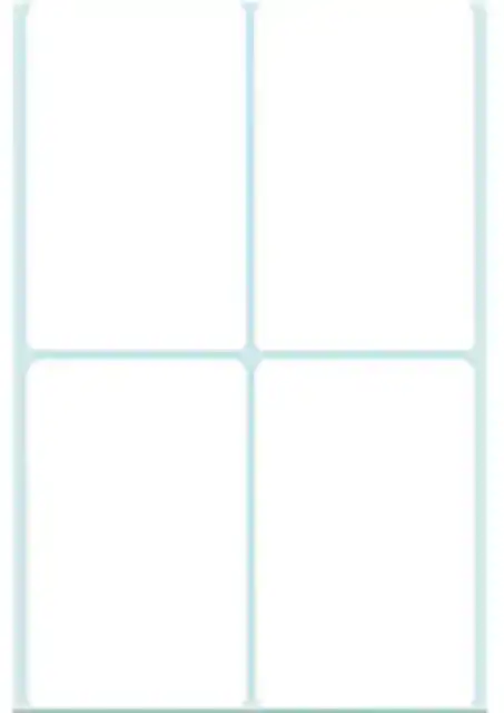 ETIKET HERMA 2490 52X82MM WIT 128STUKS