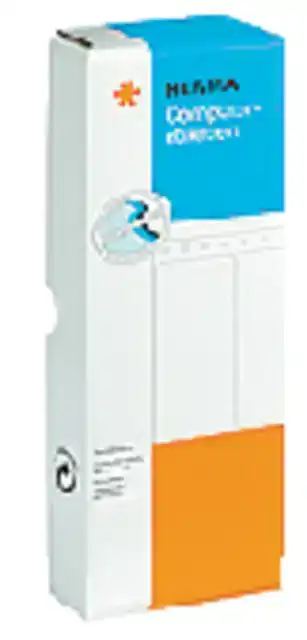 ETIKET HERMA 8160 88.9X23MM 1-BAANS WIT