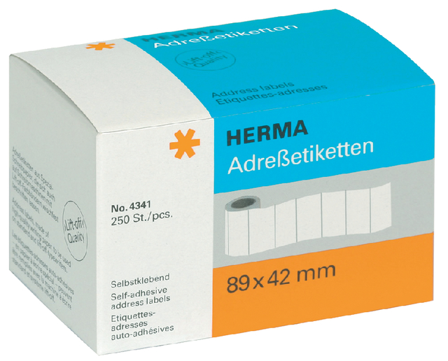 ETIKET HERMA ADRES 4341 89X42MM
