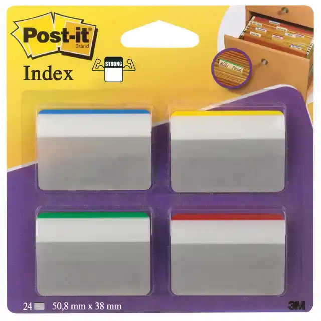 INDEXTABS POST-IT 686A1 38X50.8MM