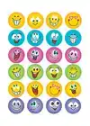 ETIKET HERMA 6818 SMILEY GLITTER FOLIE