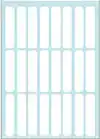 ETIKET HERMA 3724 8X36MM WIT 168 STUKS