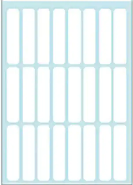 ETIKET HERMA 3724 8X36MM WIT 168 STUKS