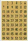 ETIKET HERMA 4146 13X12MM GETALLEN