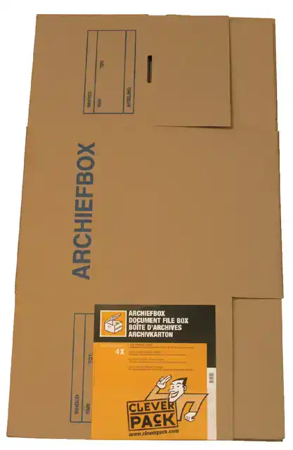 ARCHIEFDOOS CLEVERPACK VOOR ORDNERS
