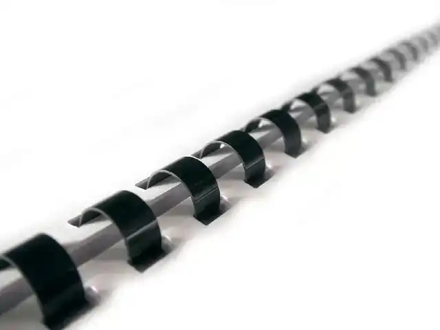 BINDRUG GBC 10MM 21RINGS A4 ZWART