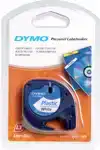LABELTAPE DYMO LETRATAG PLASTIC 12MM