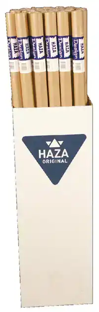 INPAKPAPIER HAZA KRAFT GESTREEPT 70GR