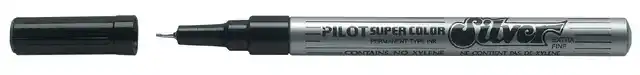 FINELINER PILOT SUPER SC-W EF ZILVER