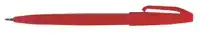 FINELINER PENTEL SIGNPEN S520 M ROOD