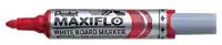 WHITEBOARDMARKER PENTEL MWL5M 3MM ROOD