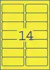 ETIKET AVERY L7263Y-100 99.1X38.1MM